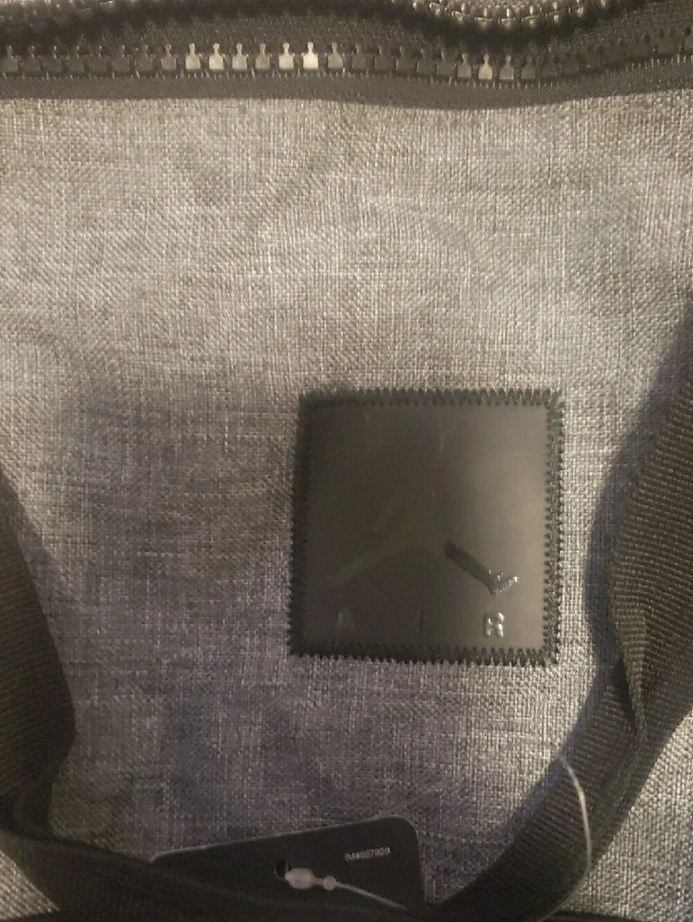 Jordan Gray and Black Weekender Duffel Bag - Men